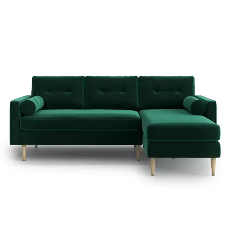 Thumbnail: Avril Velvet Corner Couch