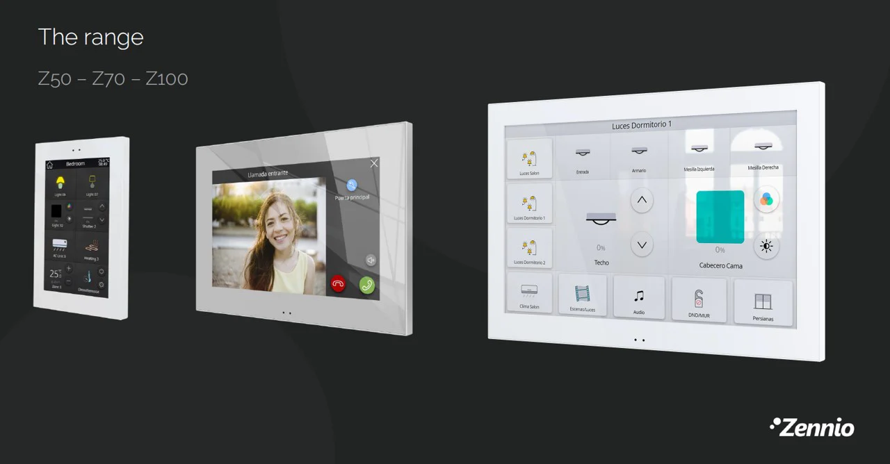 KNX schermen