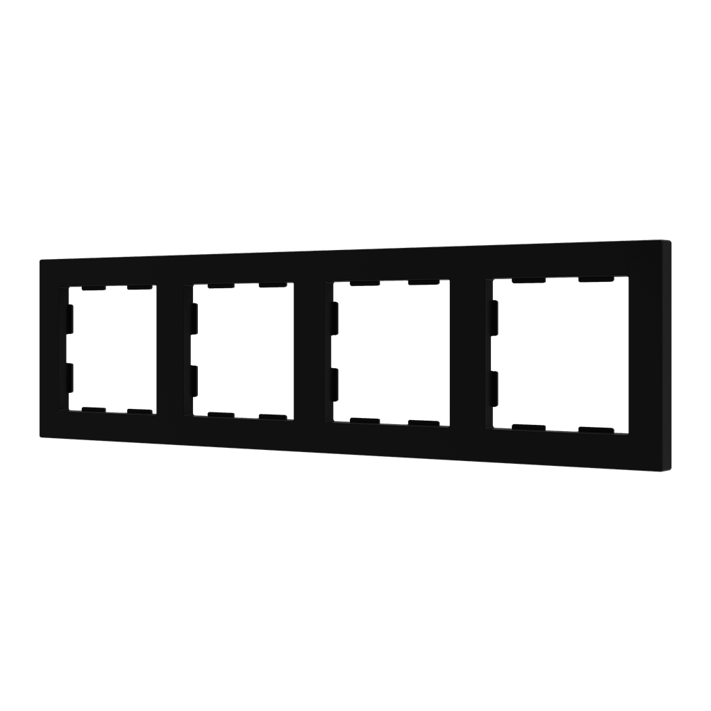 Zennio ZS55 - Afdekraam 4M (Antraciet)