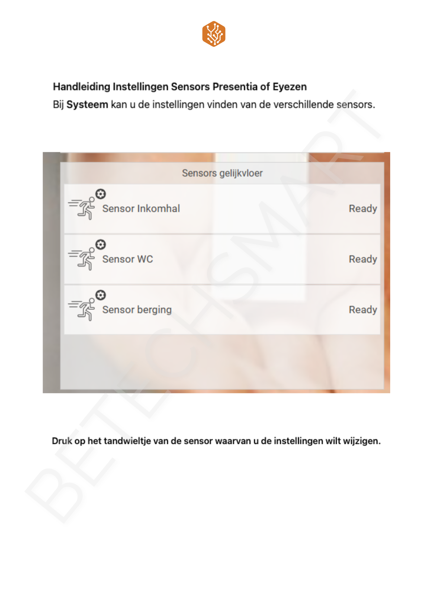 Presentia of Eyezen — stap 1