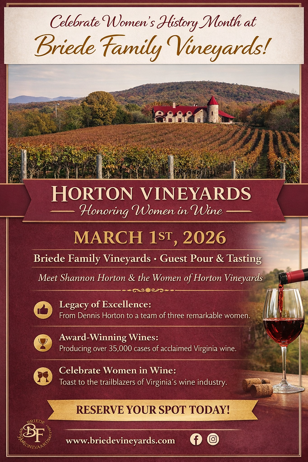 Women in Wine - Horton Vineyard Takeover