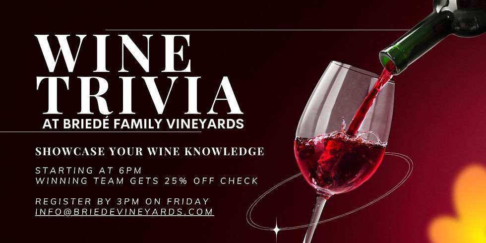 Wine Trivia Night