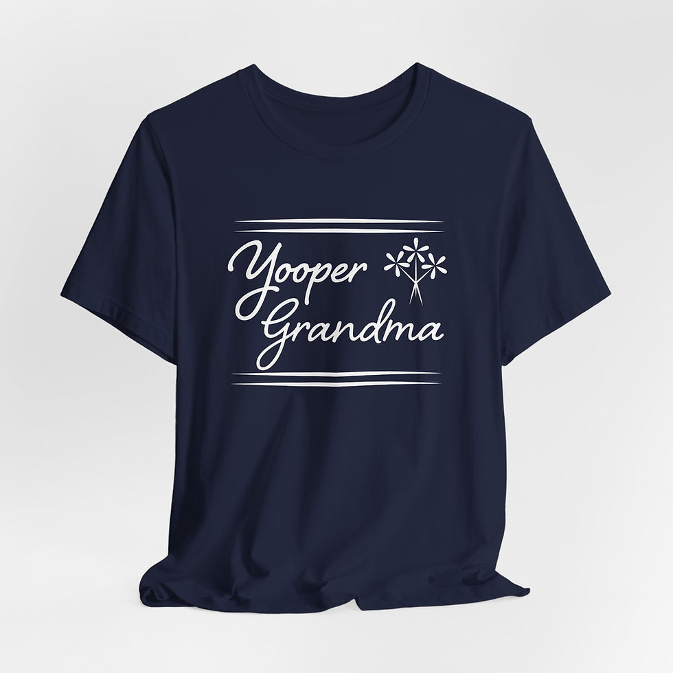 Thumbnail: Yooper Grandma Unisex Jersey Short Sleeve Tee