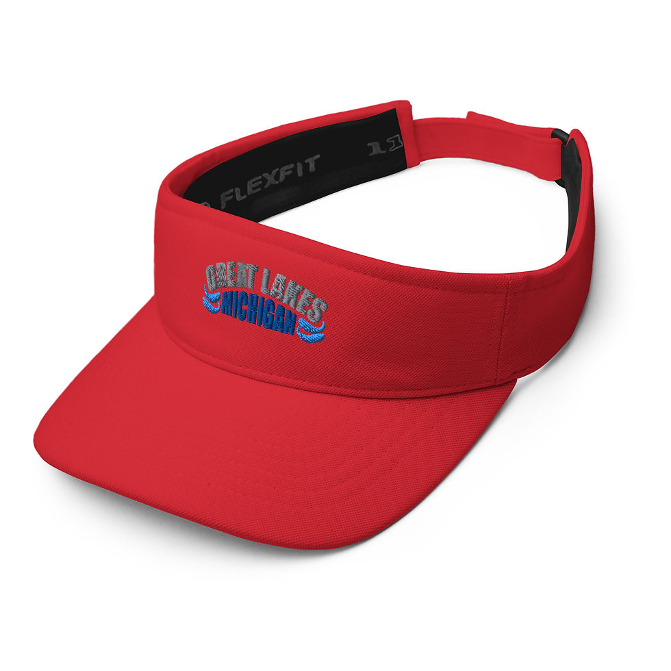 Thumbnail: Great Lakes Michigan Flexfit Visor