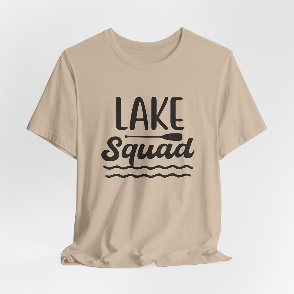 Thumbnail: Lake Squad Unisex Jersey Short Sleeve Tee