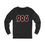 Thumbnail: Red & Black Plaid 906 Unisex Jersey Long Sleeve Tee