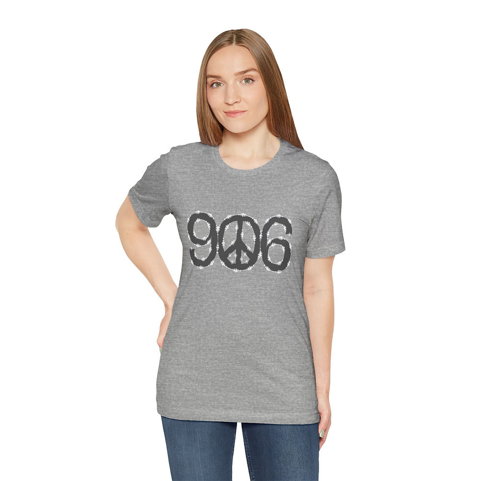 Thumbnail: Yooper 906 Peace Jersey Short Sleeve Tee