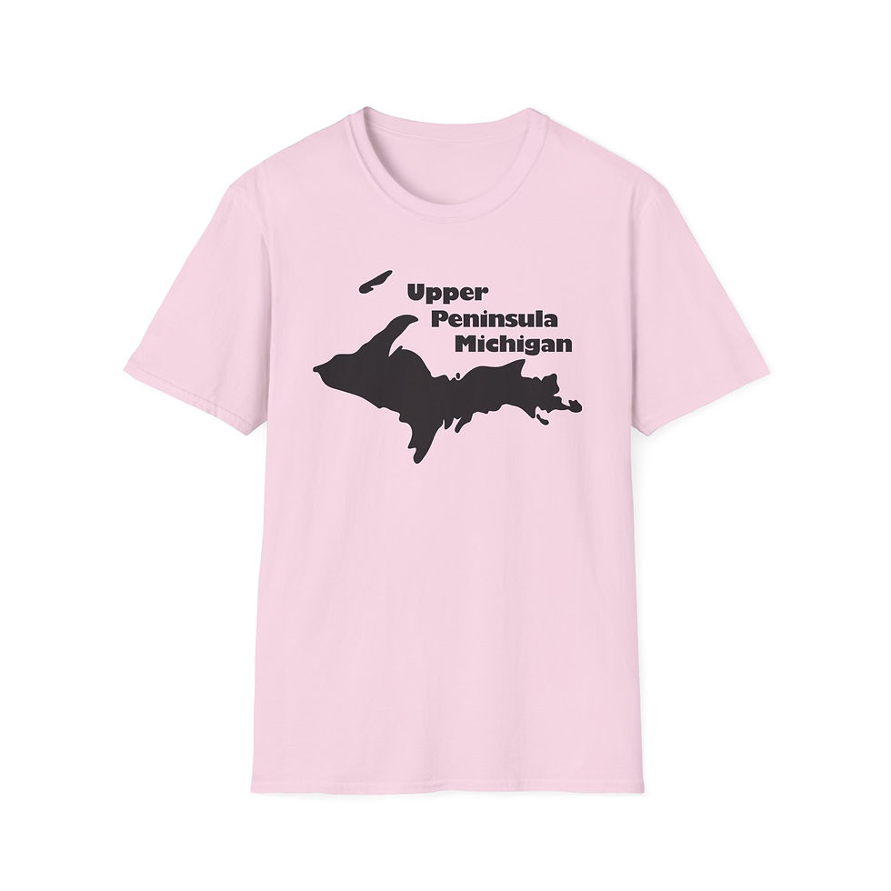 Thumbnail: Upper Peninsula Michigan Unisex Softstyle Tee Shirt