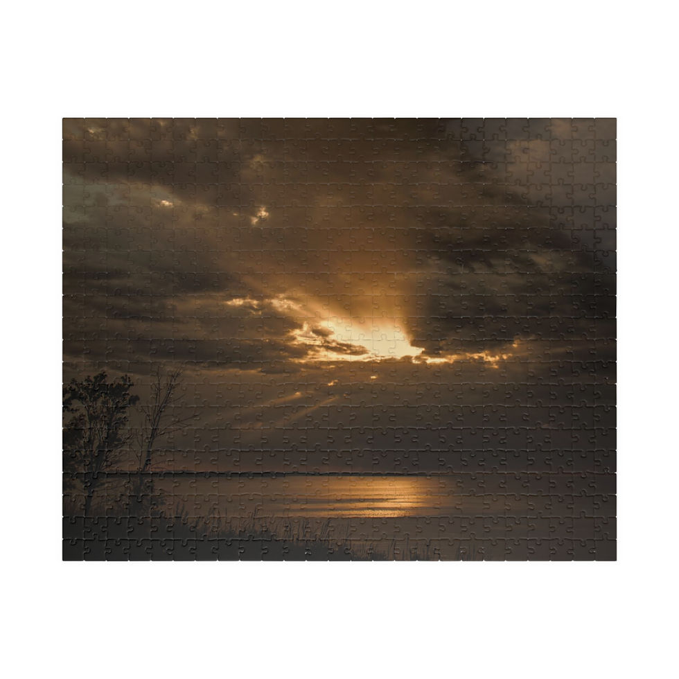 Thumbnail: Stormy Skies over Lake Superior Jigsaw Puzzle (2 sizes)
