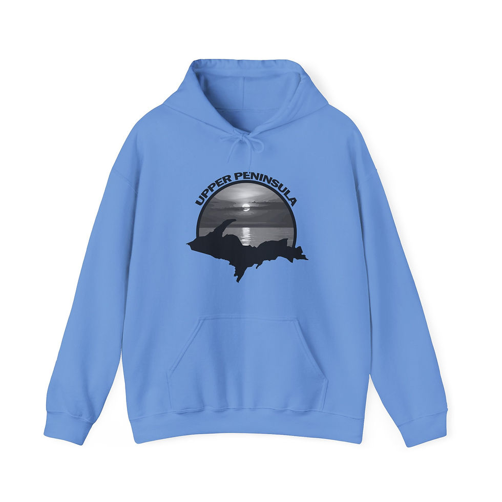Thumbnail: Upper Peninsula Sunset Unisex Heavy Blend™ Hooded Sweatshirt