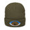 Thumbnail: Blue/White Yooper Football Ribbed Knit Beanie