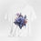 Thumbnail: Gothic Purple Roses Jersey Short Sleeve Tee
