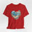 Thumbnail: Love Beach Heart Jersey Short Sleeve Tee