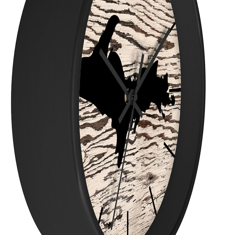 Thumbnail: UP Map on Faux Woodgrain Wall Clock