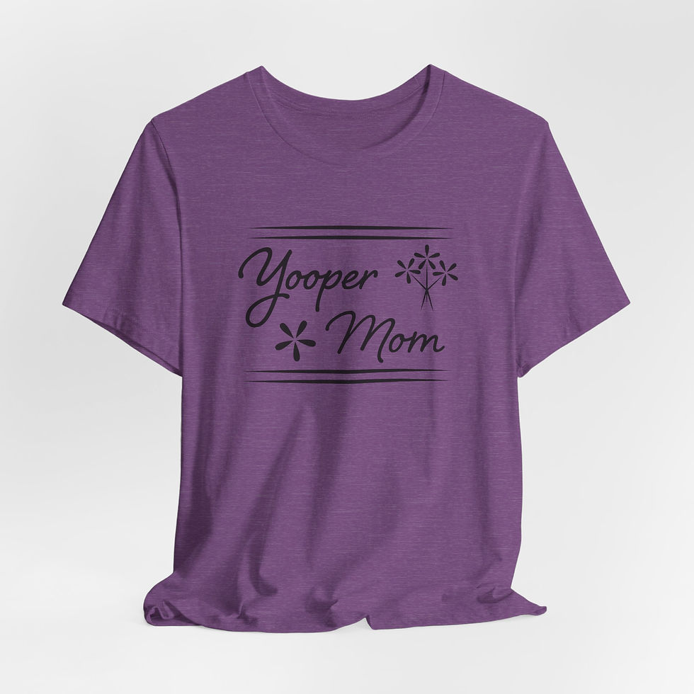 Thumbnail: Yooper Mom Unisex Jersey Short Sleeve Tee