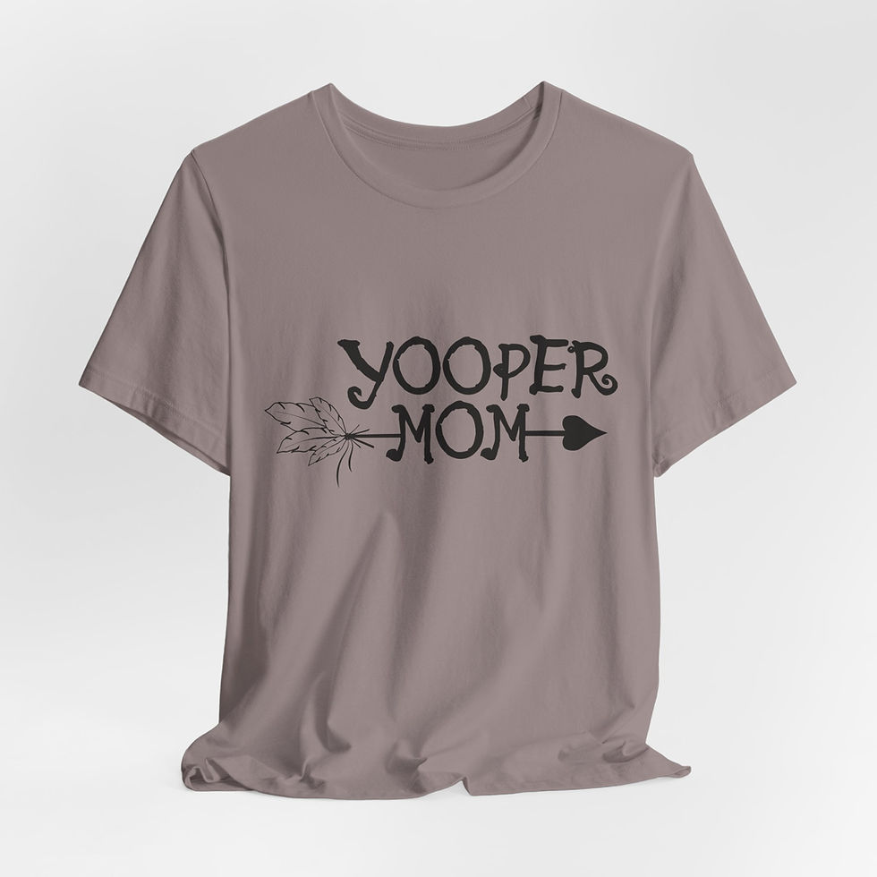 Thumbnail: Yooper Mom Unisex Jersey Short Sleeve Tee