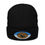 Thumbnail: Blue/White Yooper Football Ribbed Knit Beanie