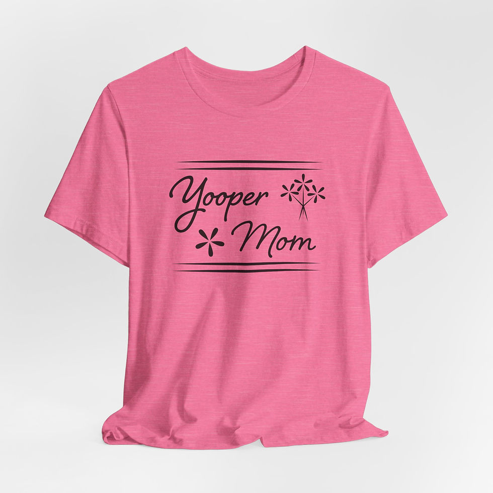 Yooper Mom Unisex Jersey Short Sleeve Tee