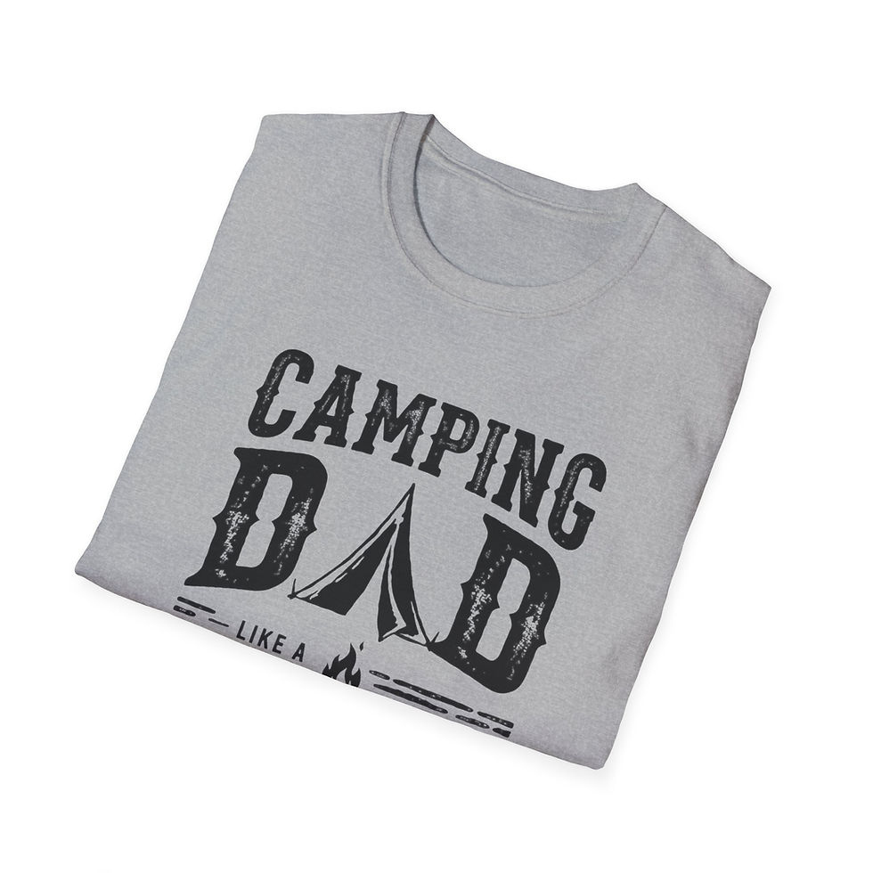 Thumbnail: Camping Dad Unisex Softstyle Tee Shirt