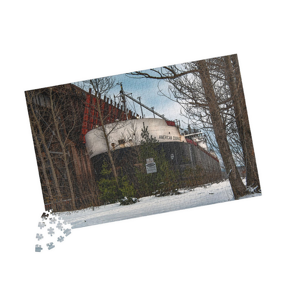 Thumbnail: The American Courage Great Lakes Ship Puzzle (2 sizes)