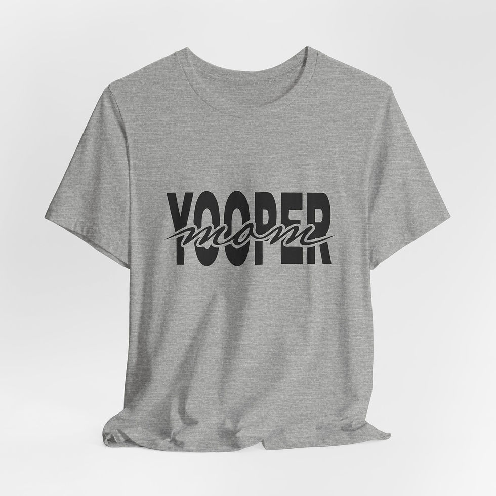 Thumbnail: Yooper Mom Unisex Jersey Short Sleeve Tee