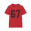 Thumbnail: Six Seven Varsity Unisex Softstyle Tee Shirt
