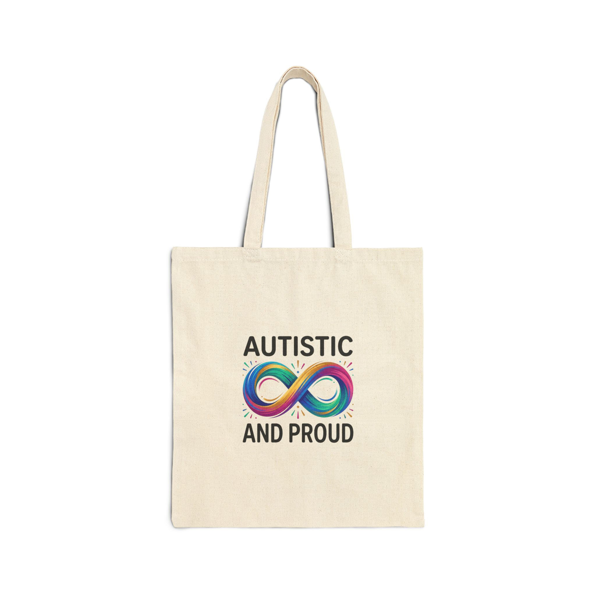 Autistic and Proud Infinity Tote | neurodiversity, autistic pride