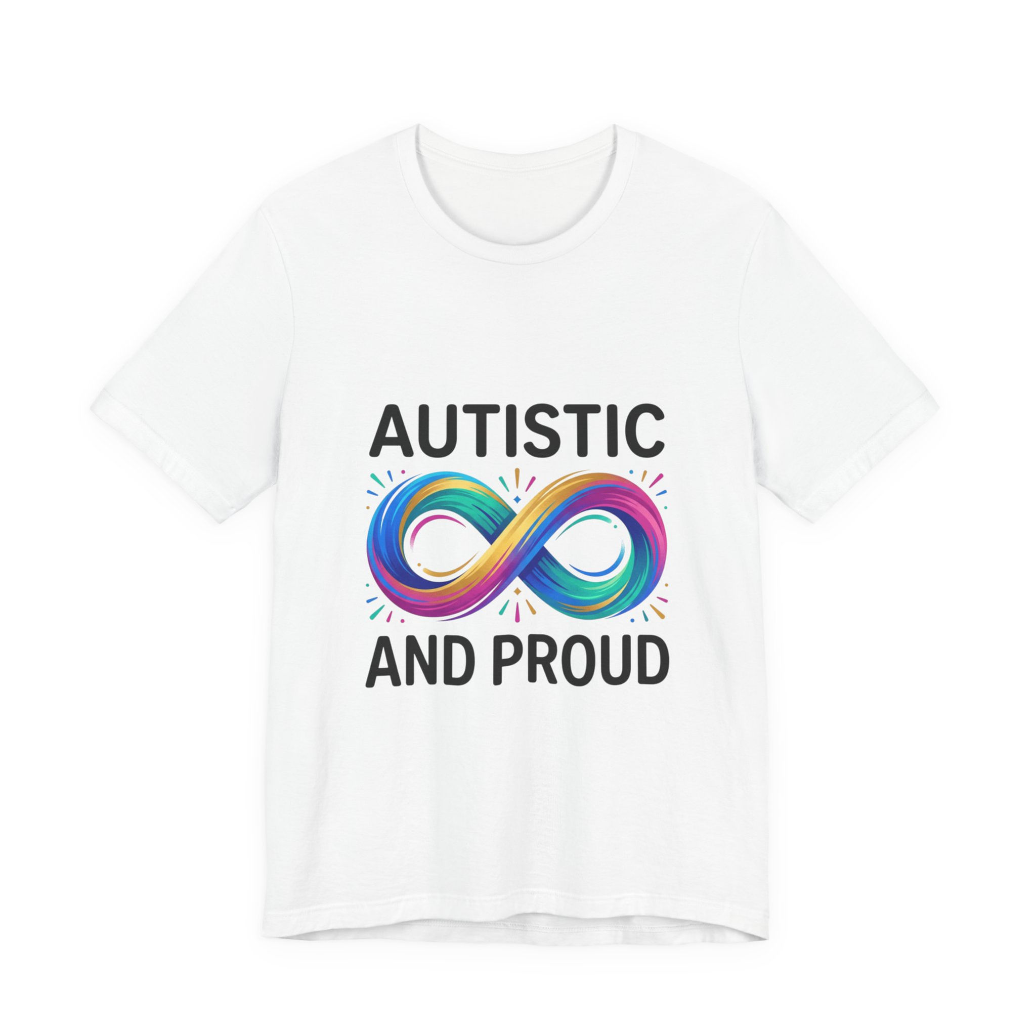 Autistic and Proud Tee | Neurodiversity, Autistic Pride, Affirming