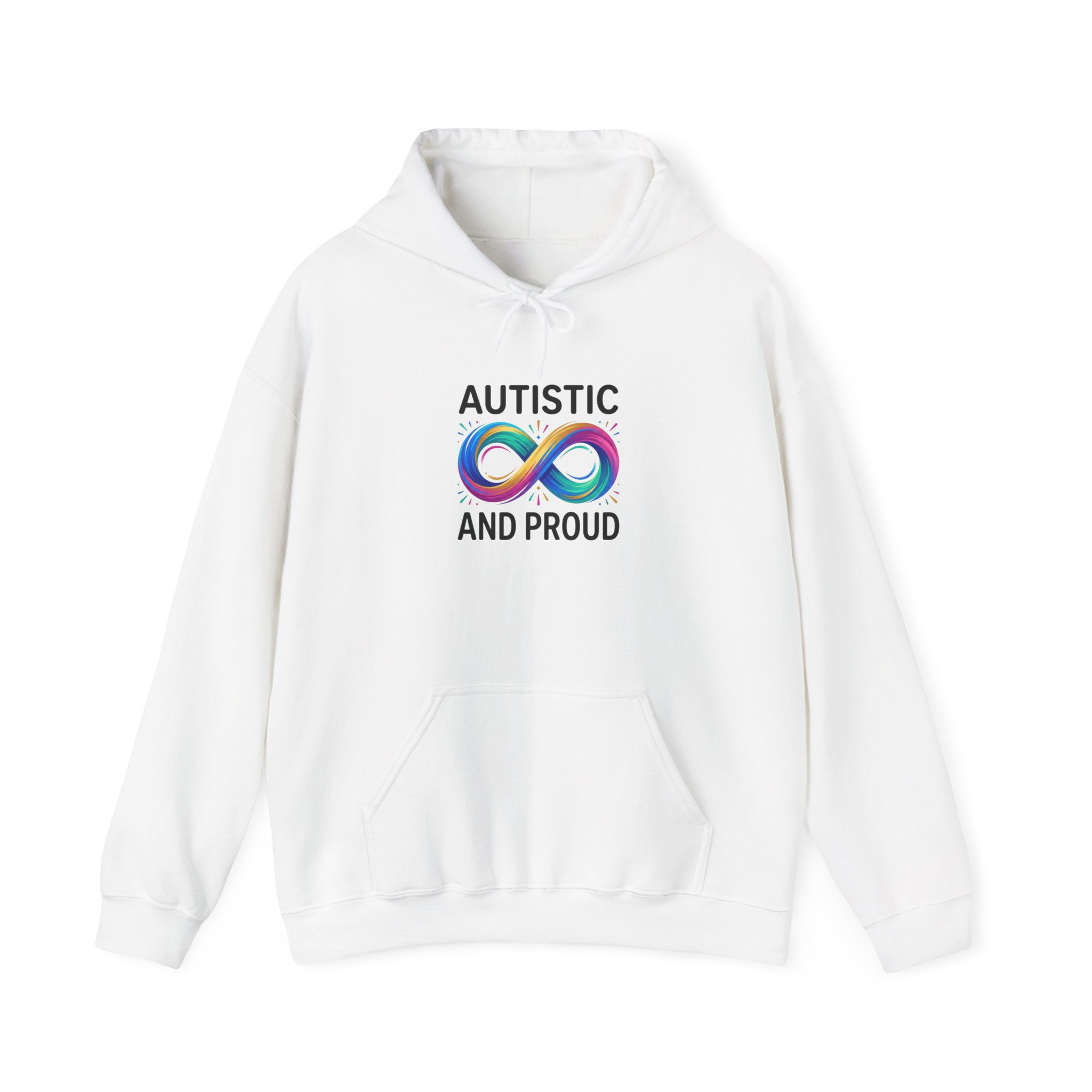 Autistic and Proud Hoodie | neurodiversity, autistic pride