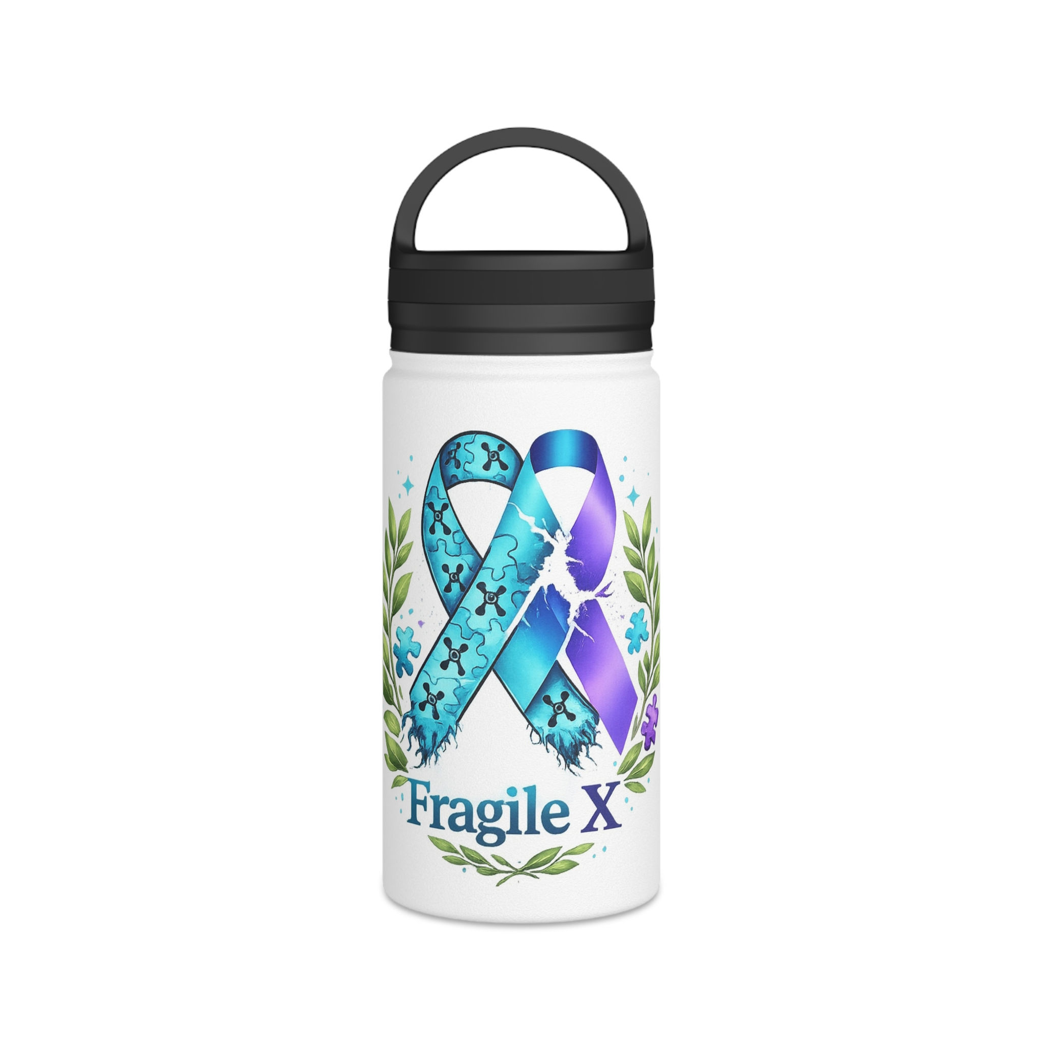 Fragile X Awareness Stainless Steel Water Bottle