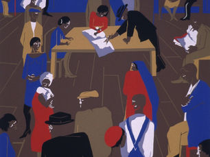 AN AFTERNOON WITH JACOB LAWRENCE