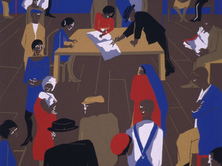 AN AFTERNOON WITH JACOB LAWRENCE