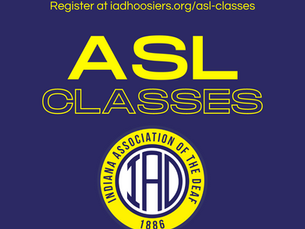 ASL Classes - New Session - May 2021