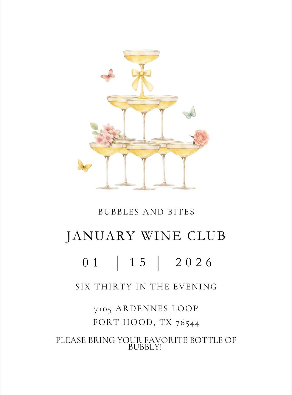 Sips & Spirits: Bubbles & Bites