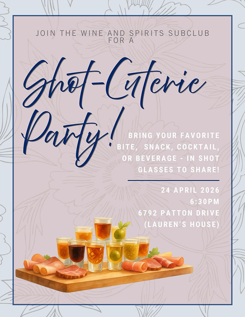 Sips & Spirits: Shot-Cuterie Party