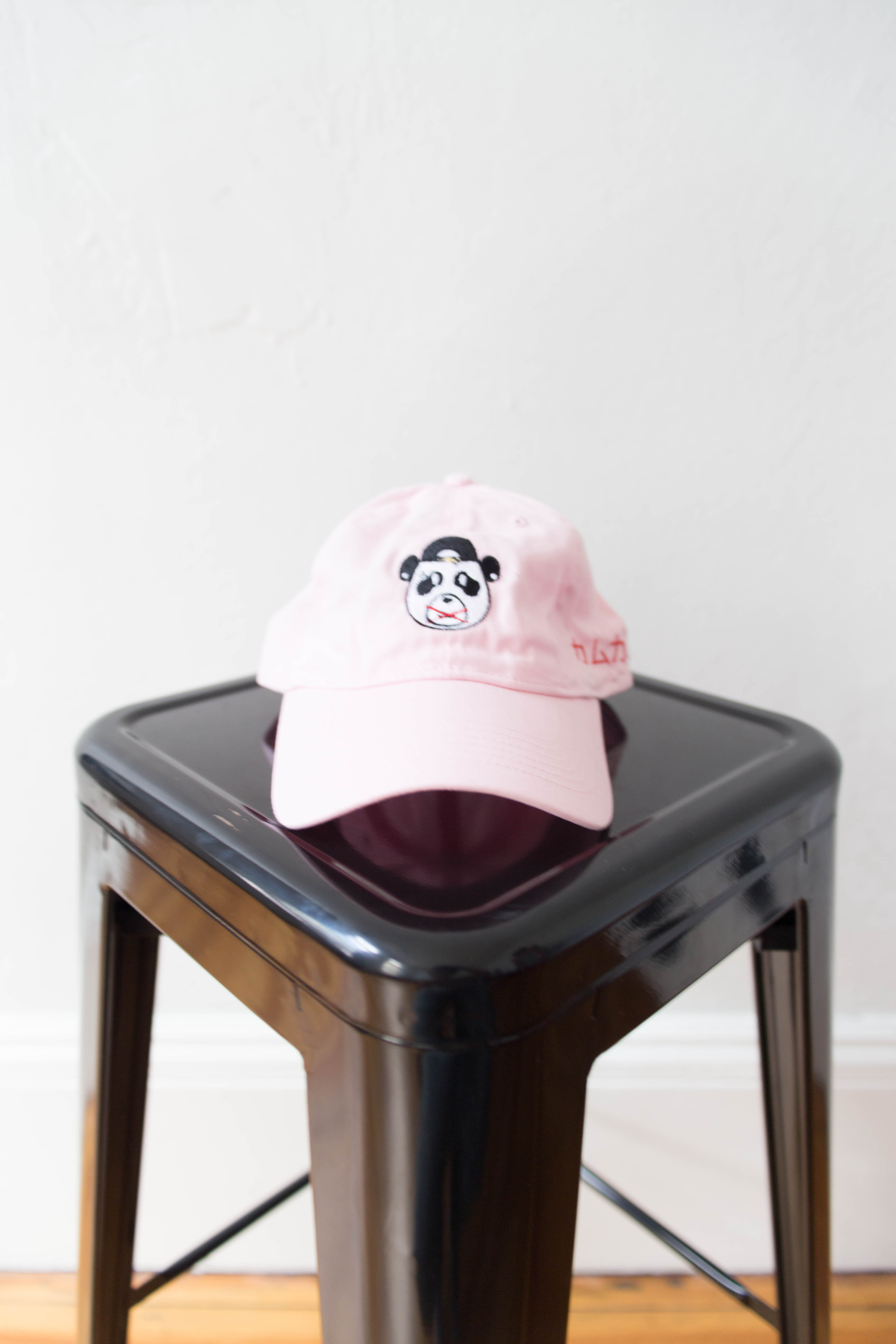Blush Kam Kam Silent Panda 6-Panel Cap