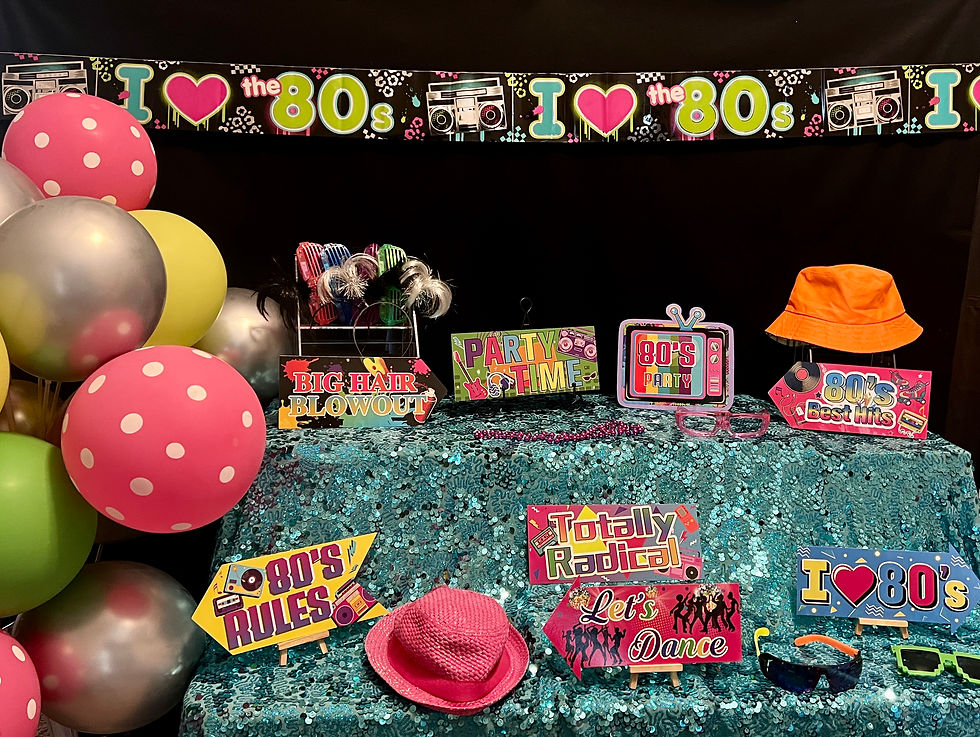 80's Night - Make it Glow