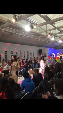 Catwalk på Ung Vårsalong