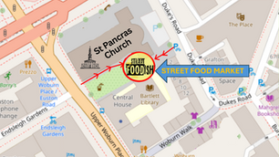 Street Food Market at St Pancras Church
