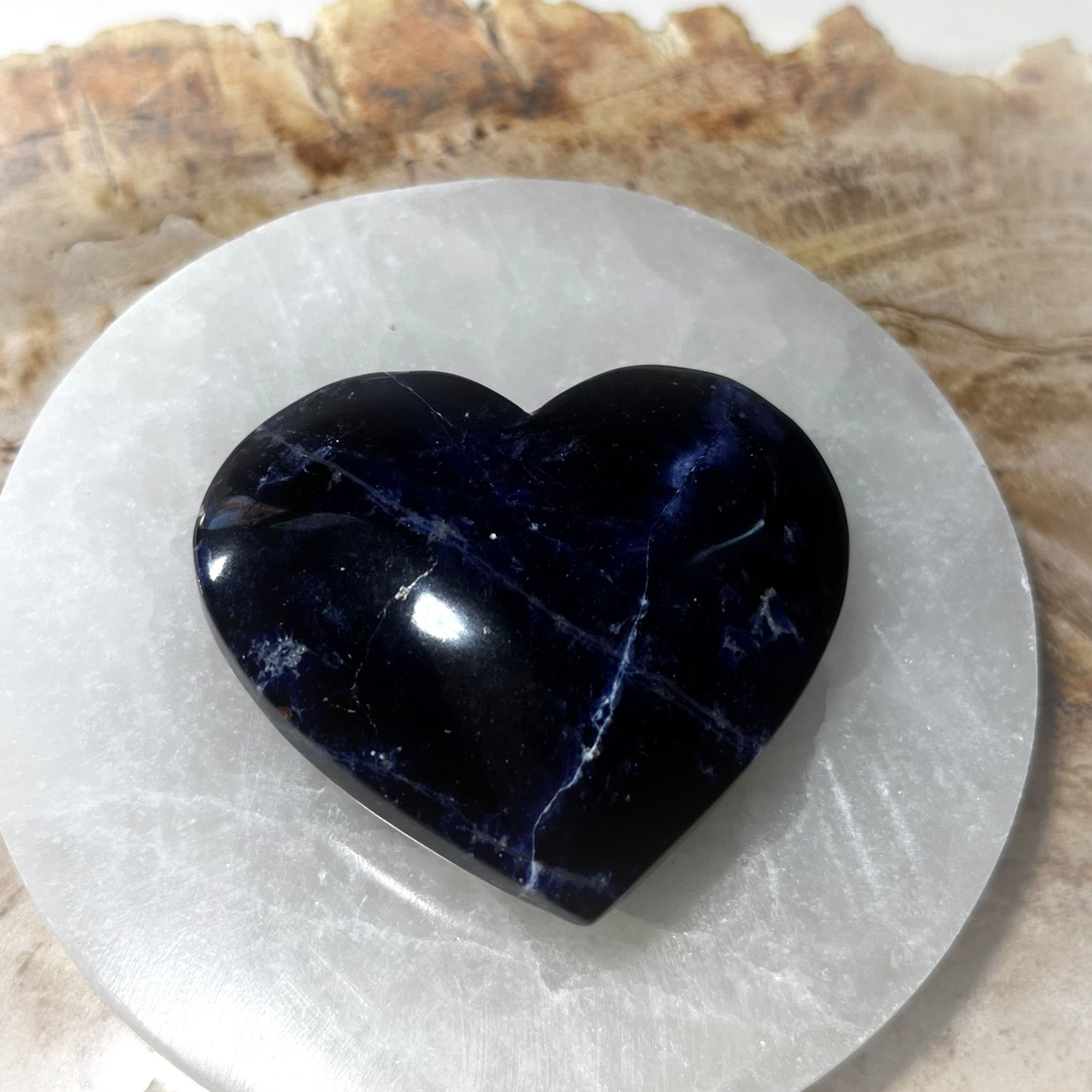 Sodalite Heart