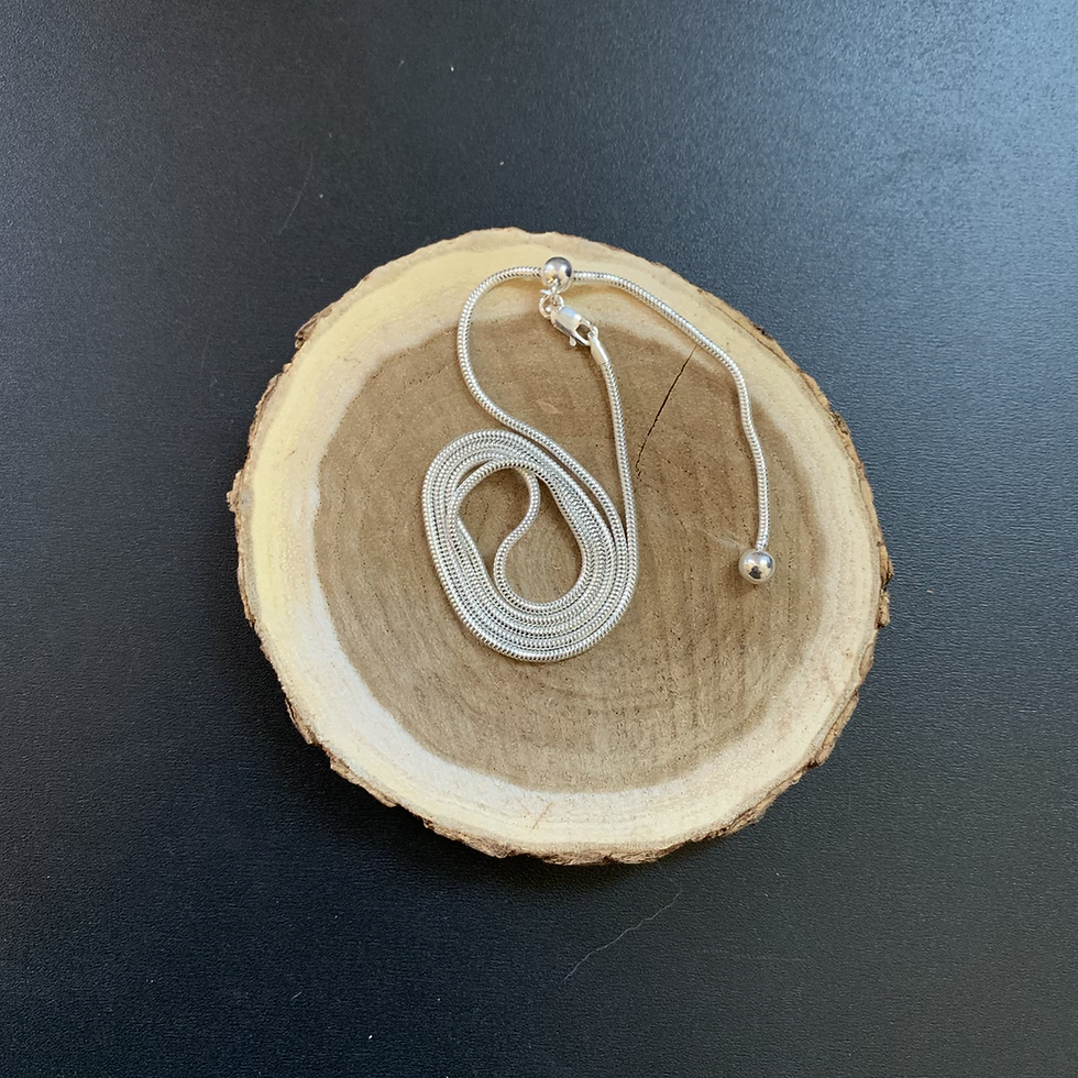 Thumbnail: 24" Sterling Silver Italian Magic Ball Chain