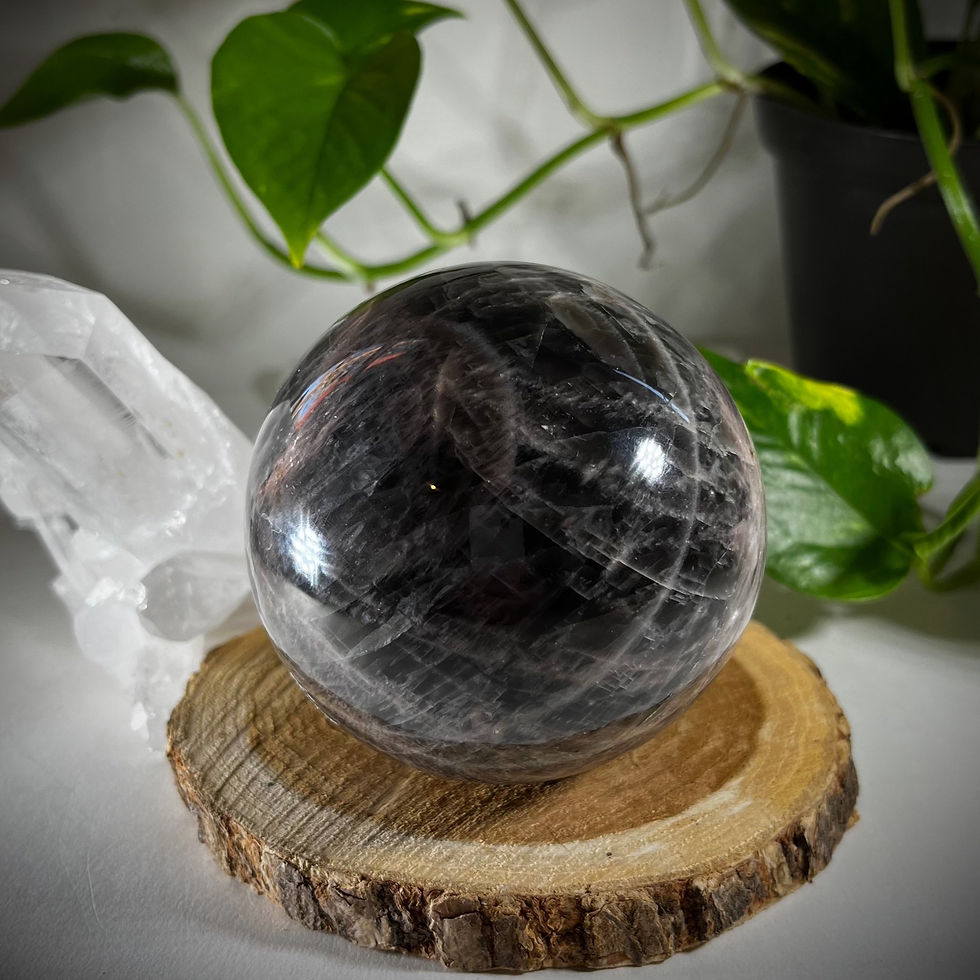Thumbnail: Black Moonstone Sphere