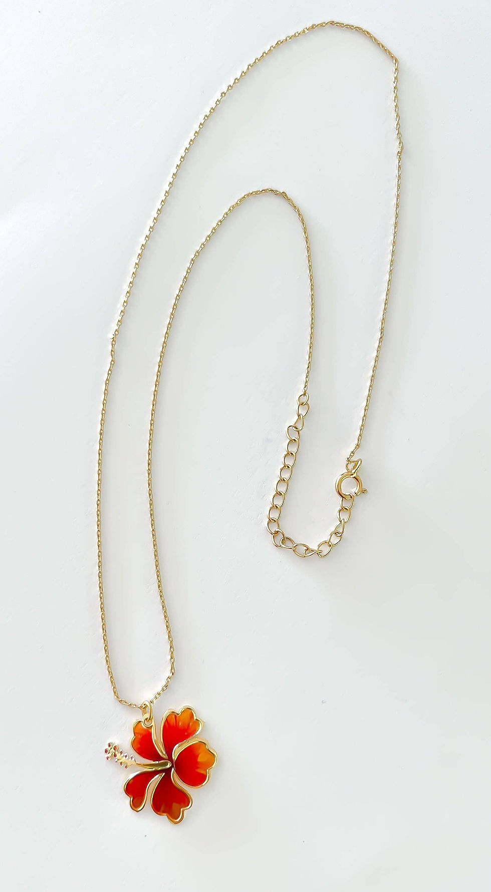 Thumbnail: Hibiscus Hues Necklace
