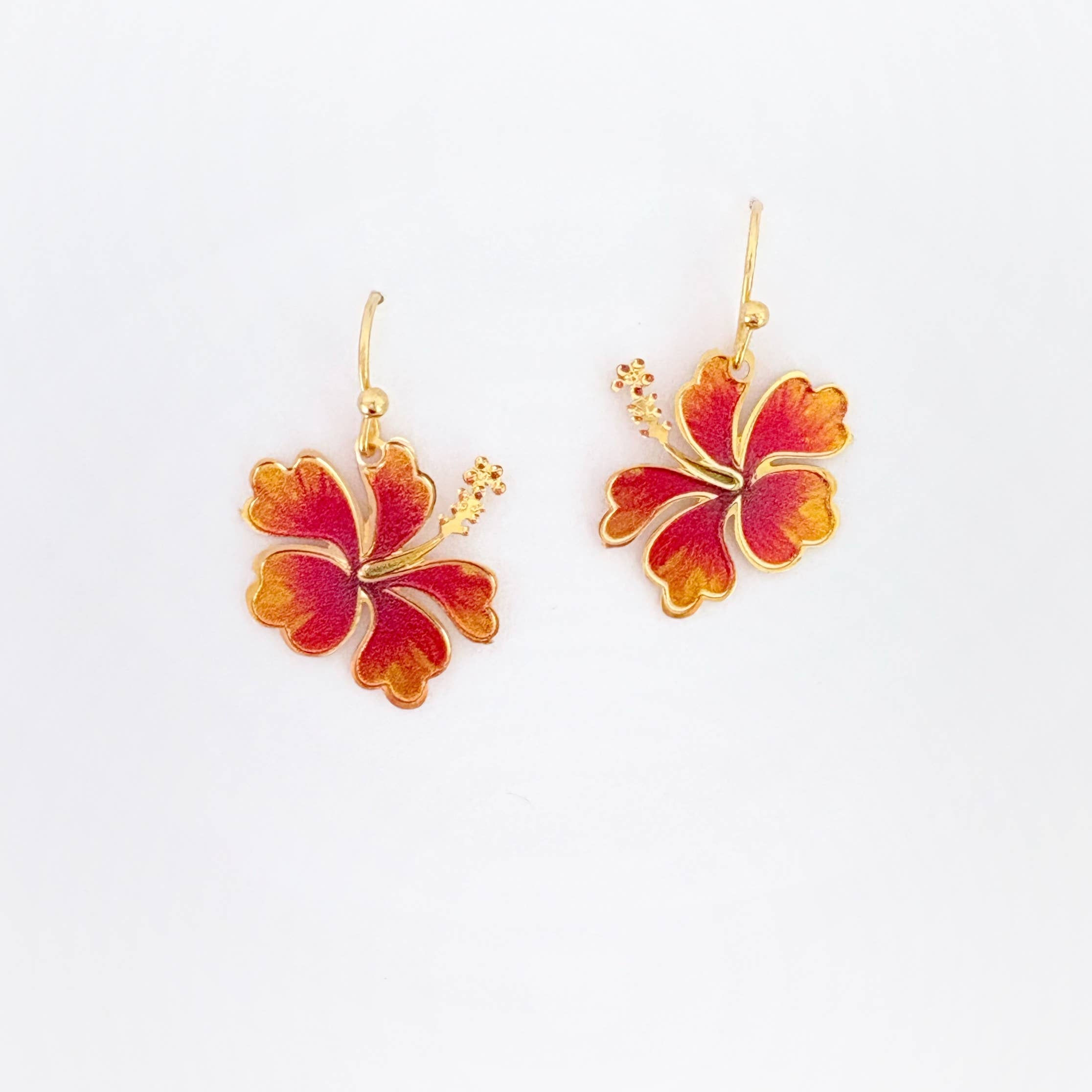 Hibiscus Hues Earring