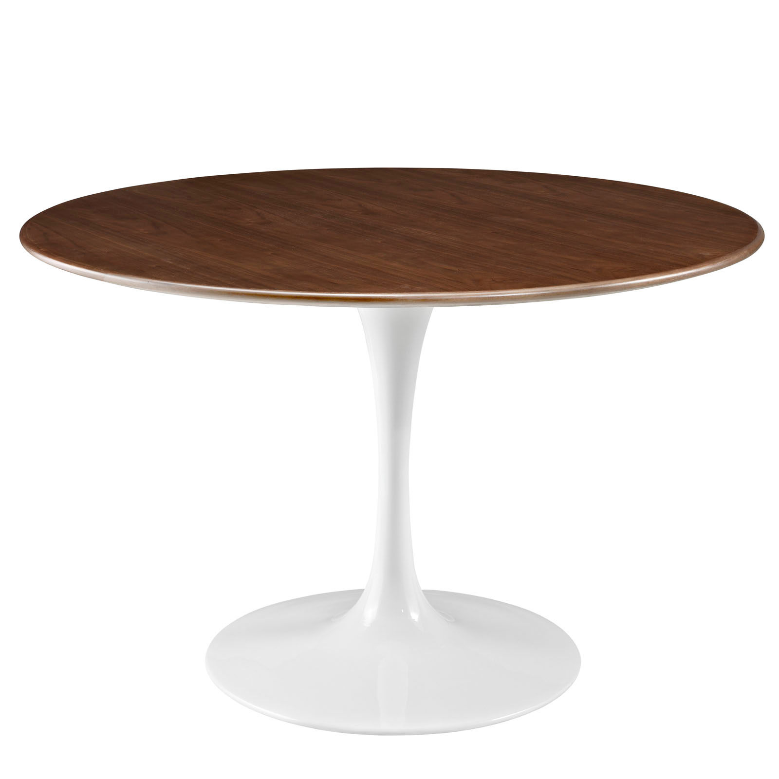 Lippa 47" Round Walnut Dining Table