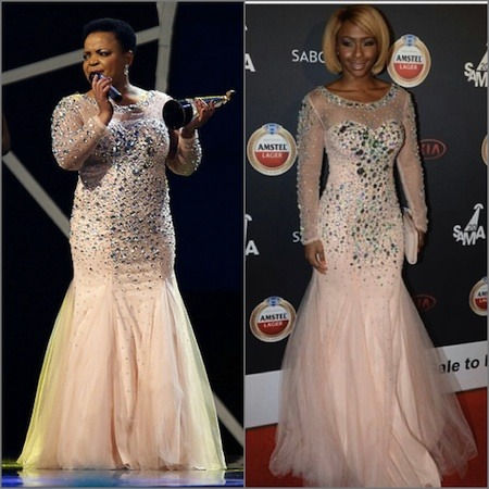 Rebecca Malope and Boity Thulo