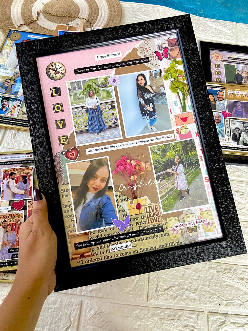 Thumbnail: 8x10" Wooden Acrylic Frame