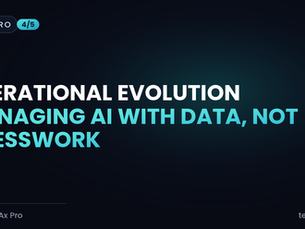 Operational Evolution: Managing AI with Data, Not Guesswork 4/5
