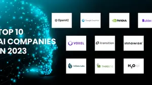 TOP 10 AI COMPANIES IN 2023