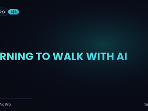 Learning to Walk with AI 5/5